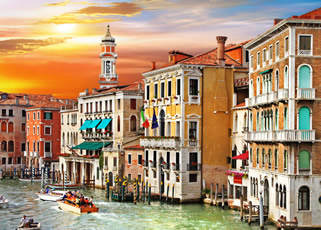 2月最佳旅游地推荐，威尼斯。