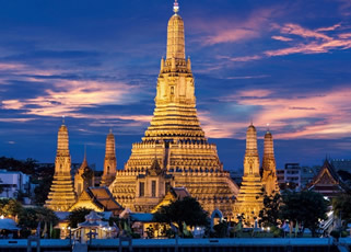 云南昆明直飞到泰国曼谷、芭提雅、大皇宫、玉佛寺、金沙岛6晚7日旅游