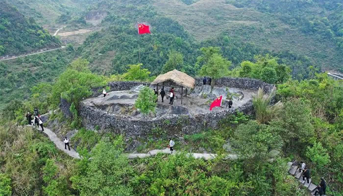 富宁县谷拉乡谷留防御碉堡